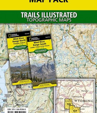 Wind River Range [Map Pack Bundle] (National Geographic Trails Illustrated Map)